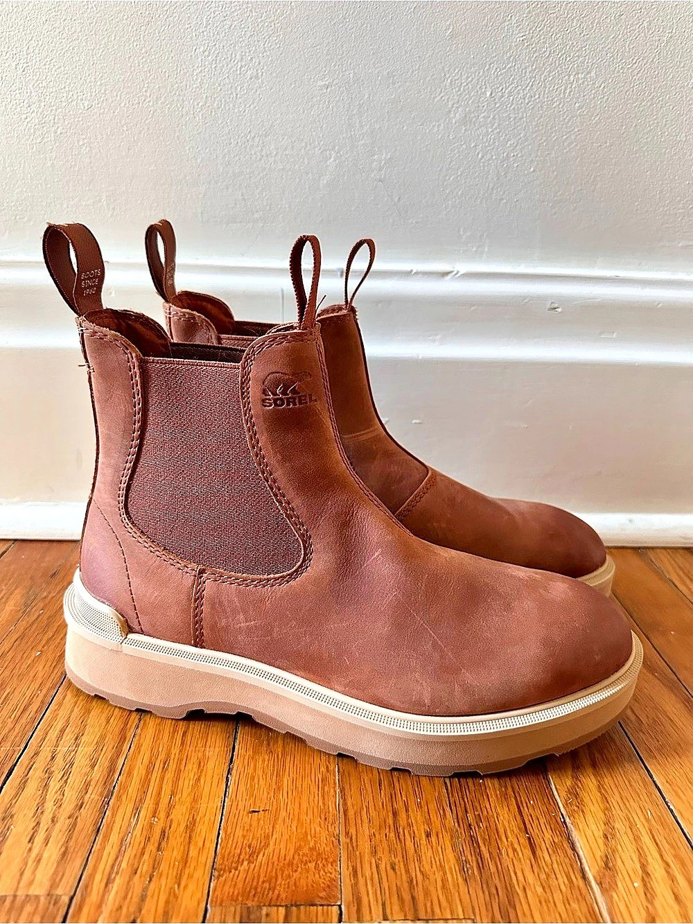 Sorel Explorer Chelsea Boot Brown Ankle Boots